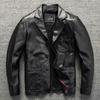 Genuine Leather Jacket for Men's Suits for Business Casual Regular Style Simple Autumn and Winter Jacket