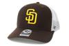 47 Марка (Сорок семь брендов) Кепка-сетка 47 TRUCKER MLB Национальная лига Сан-Диего Падрес Свободный размер