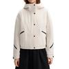 Fila White Series Casual Comfortable Warm Loose Cotton Jacket Women Jackets Steam-White F11W513901F-IV