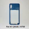 Для Samsung A7 2018 A750 Средняя рамка корпуса с боковой кнопкой