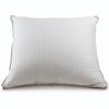 "Microduv Fjord" Semi-firm Satin Pillow with Lestra Checks - Pillow 65 X 65 Cm