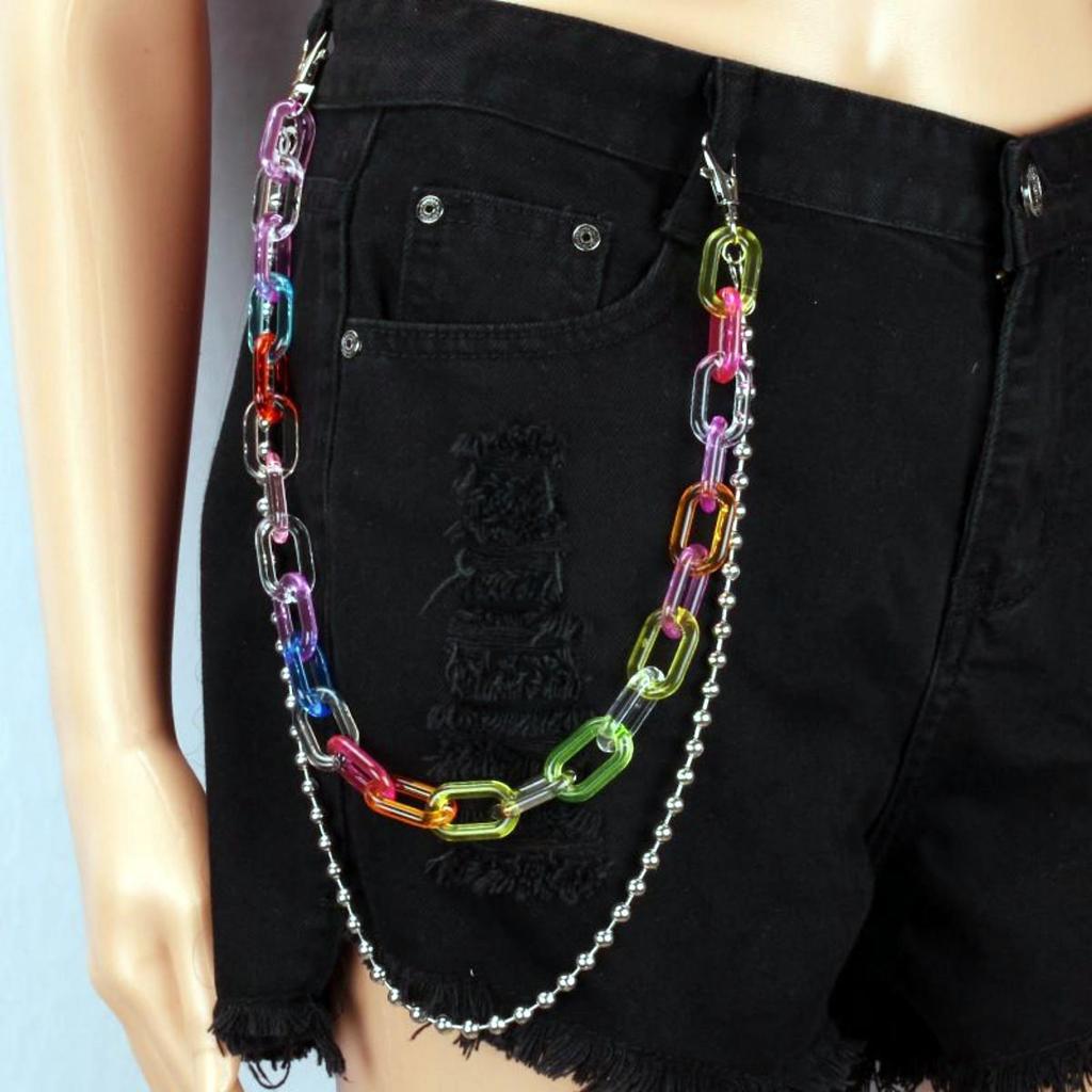 Ретро акриловая подвеска-медведь на цепочку для женщин - европейский и американский стиль