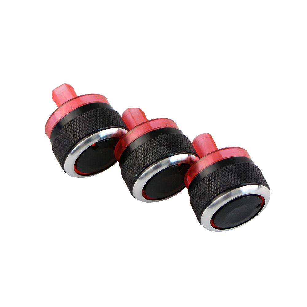 Ручка кондиционера автомобиля из алюминиевого сплава, кнопка переключения тепла для Peugeot 206 207 2006-2011 для Citroen C2