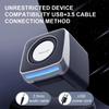 New Lenovo A200 Computer Speakers HiFi Sound Quality RGB Cool Light Effect Stereo Sound Effects Mini Wired Speaker Erazer