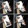Горячий аниме-B-L-E-A-C-H Чехол для телефона iPhone 11 12 13 14 15 16 Pro Max Plus белый Серебристый Чехол для телефона