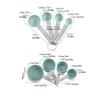 10PCS Plastic Measuring Spoons Set Stackable Measuring Cup and Spoon Set  Baking Tool