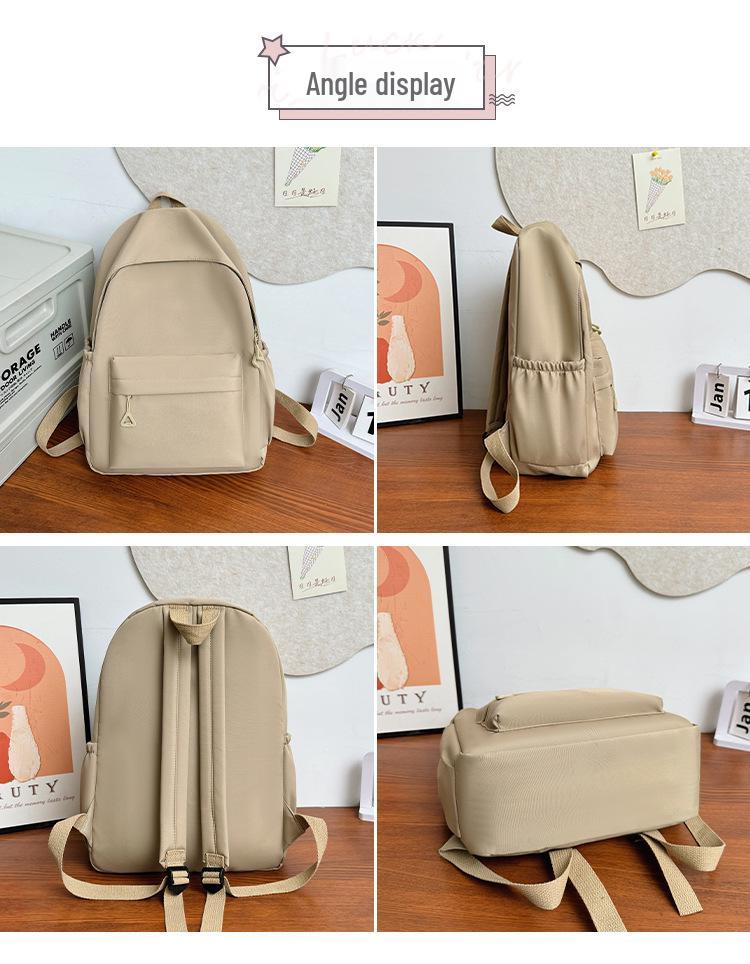 Литературный Рюкзак Студенческий Пастельного Цвета: Дорожная и сумка для ноутбука большой вместимости