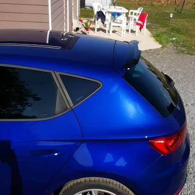 Для Seat LEON 1P 5F MK3 Для ST Cupra TGI / FR Хэтчбек 2013-2025 Автомобильный задний спойлер на крышу Крыло Заднее хвостовое крыло Комплекты кузова Тюнинг