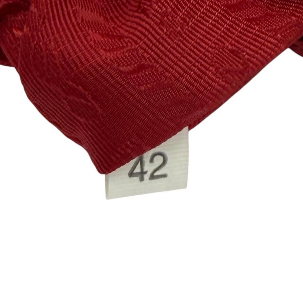Pristine PRADA Re-Nylon Mini Pouch TriangleWith logo Nylon 1NE175 Used