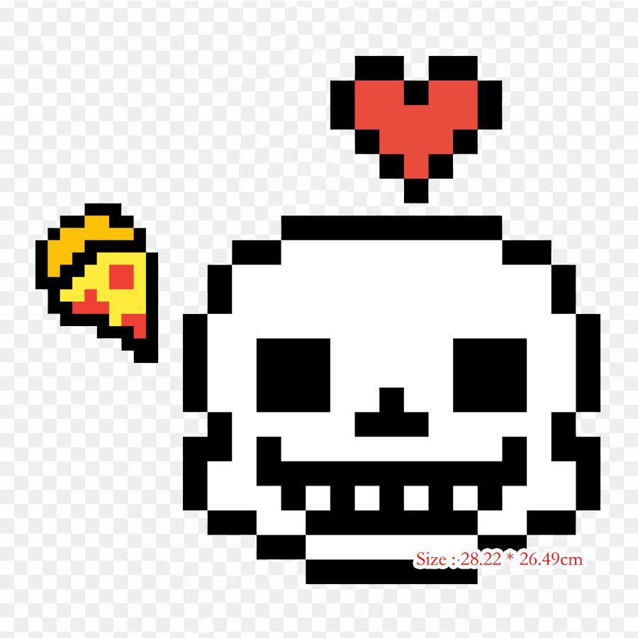 Undertale Pixel Art изображения железные нашивки для DIY теплопередача одежда футболка термонаклейки украшения печать