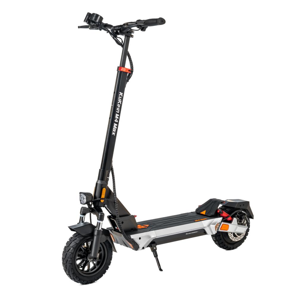 KuKirin Складной электросамокат M4 Max Multi Terrain для взрослых, двигатель 800 Вт, аккумулятор 48 В 18 Ач, 10-дюймовые внедорожные шины, для городских поездок