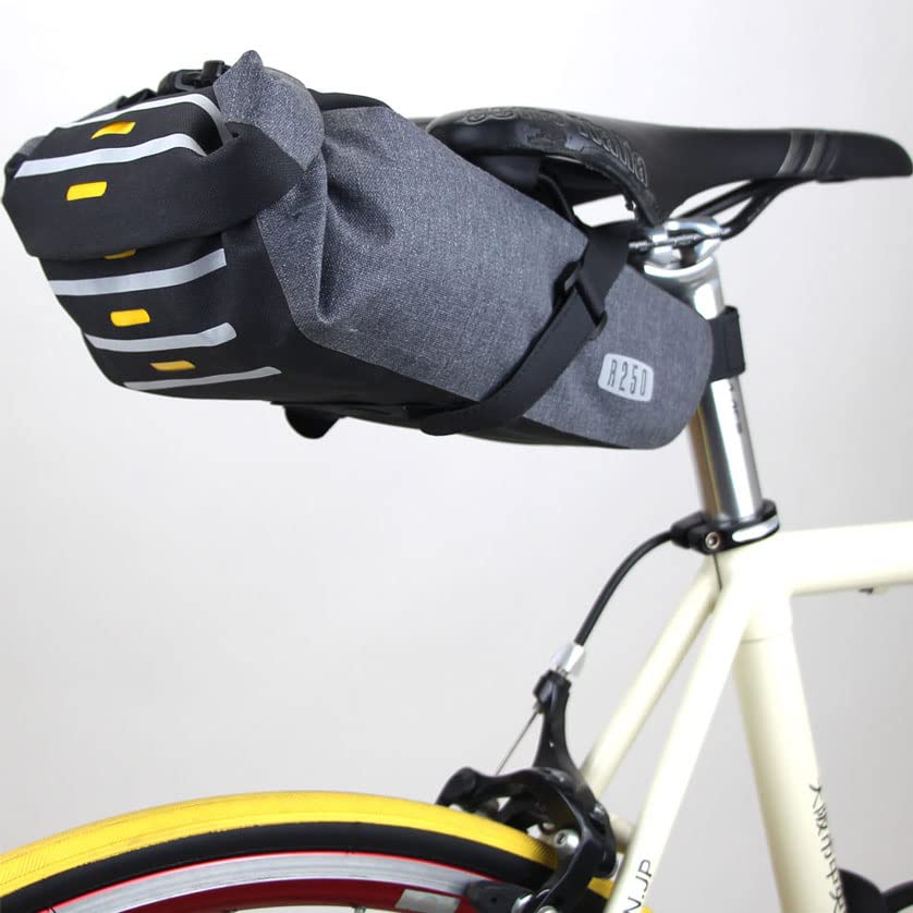 Travel Messenger Bag Waterproof Saddle Bag 2 Small Black [Arney Gomar]