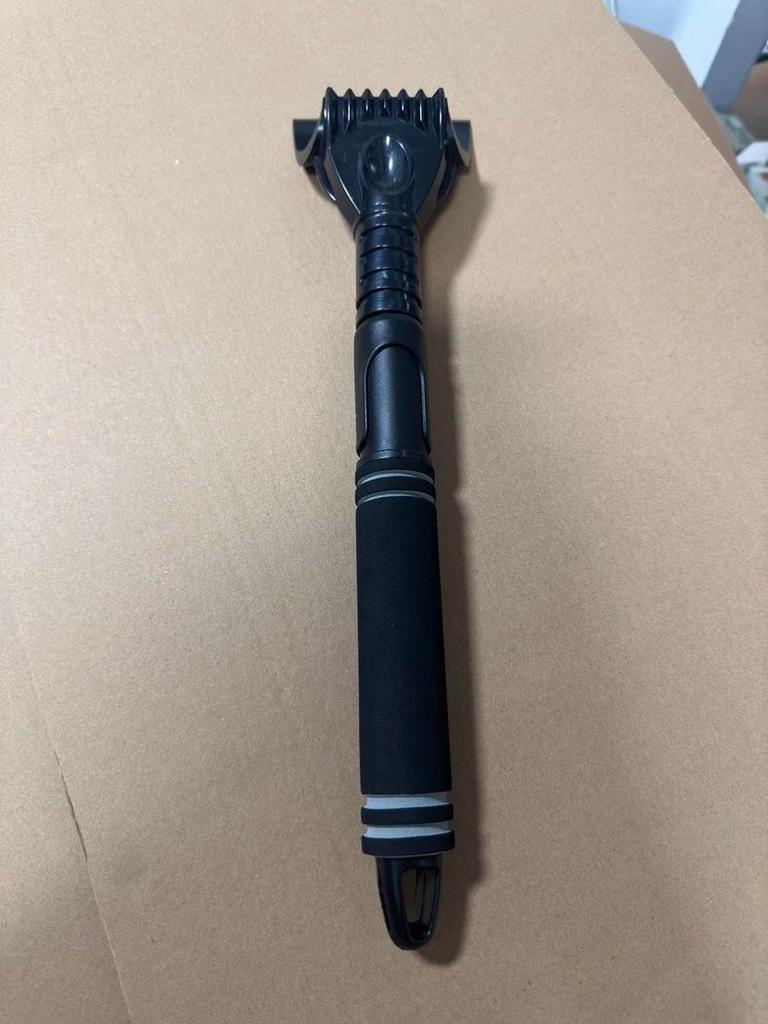 Автомобильная лопата для снега с теплыми плюшевыми перчатками и скребком для льда