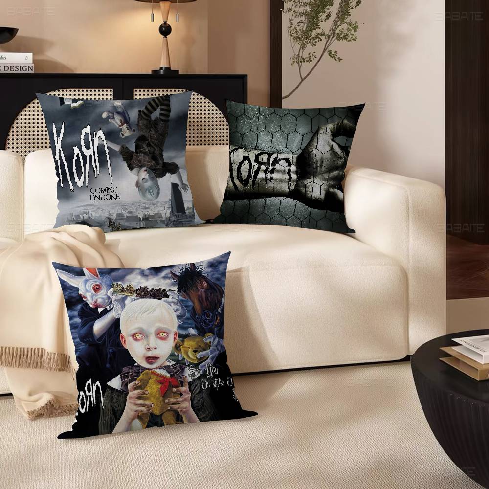 Рок-группа Korn Без названия Делюкс Стежок Наволочка Lucky Dragon Наволочка для диванной подушки Украшение дома и комнаты Детский подарок