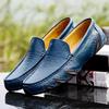 Plus Size Split Leather Shoes Men Loafers Comfortable Casual Shoes Men Flats Moccasins Men Footwear