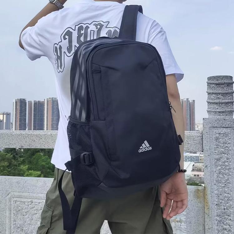 Adidas Polyester Backpack Regular Men's Black (Unisex) Backpacks IK7320