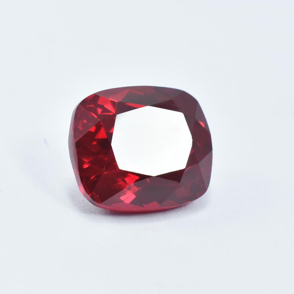 Natural Red Ruby Loose Gemstone 20.35 ct Cushion Cut Flawless Gift for Him for Jewelry Designs