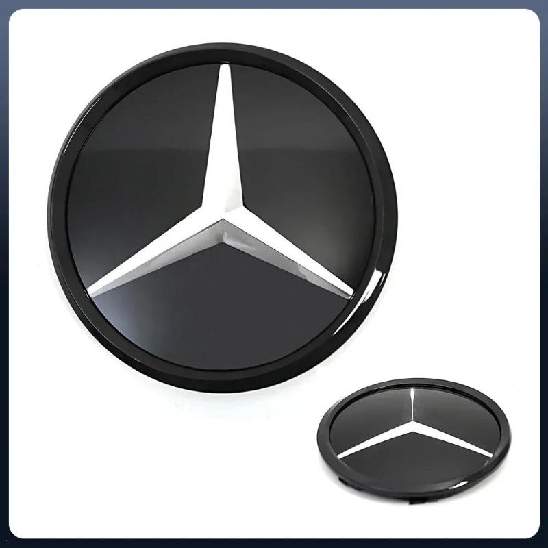 Для Mercedes Benz Серебристый И Черный Передняя Решетка Новейший 3D Стиль Эмблемы W176 W246 W205 W212 W207 W217 W251 R231 W166 X166 X156