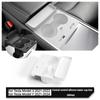 For Tesla Model 3 Y 2024-2024 Auto Accessories Multifunctional Console Silicone Water Cup Holder Insert with Car Key Card Slot