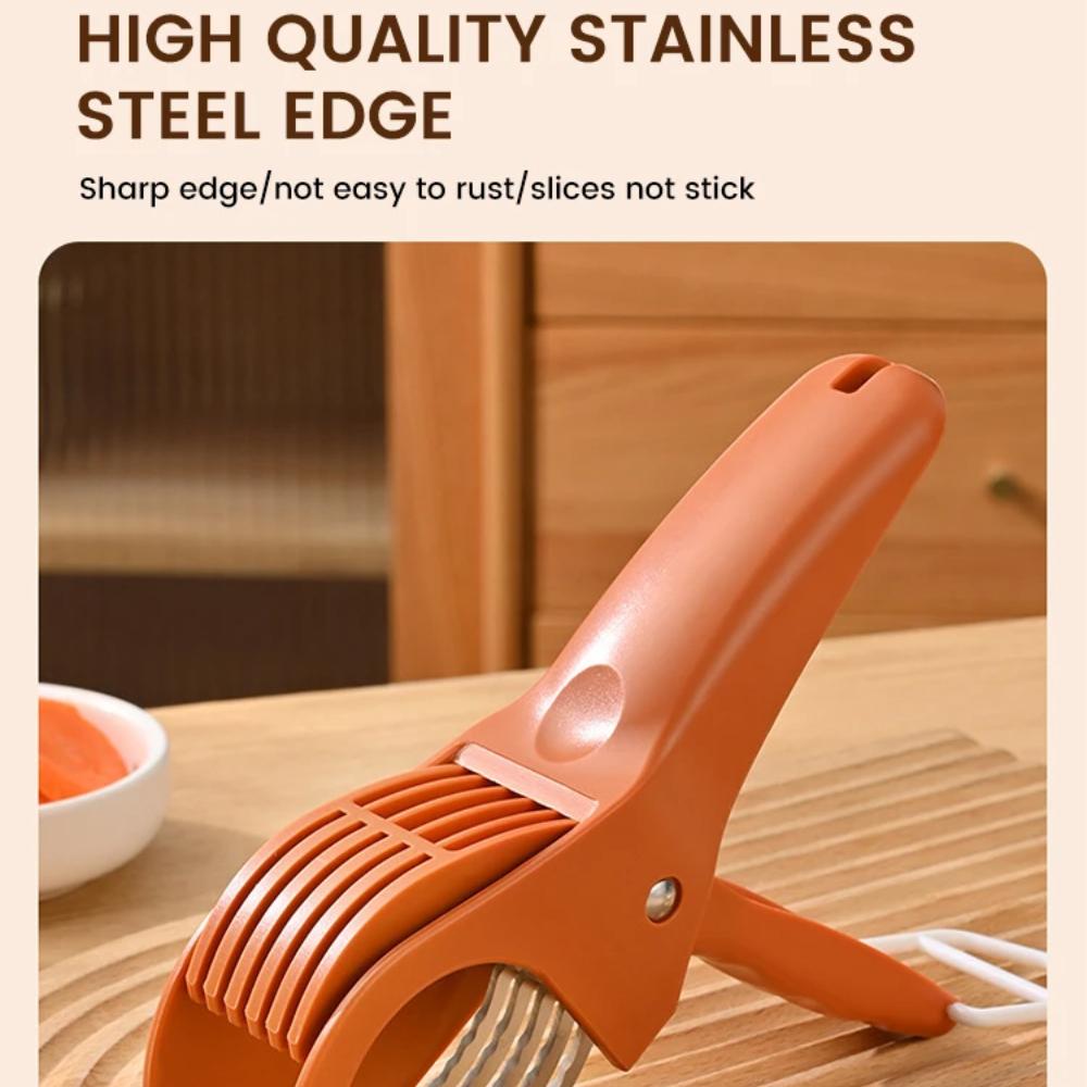 Творческий Фруктовый Овощерезка Салатный Резак Измельчитель Портативный Ручной Бананорезка Гаджеты Для Домашней Кухни Инструмент Для Измельчения Аксессуары