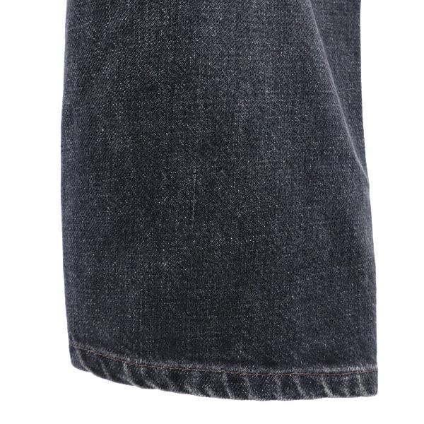 Levi's 80s 503-0259 Tapered Denim Pants W29 Black Series Jeans Men's Used