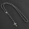 Handmade Beads Rosary Beads Pendant Chain Vintage Style Religious Pendants  Christian Jewelry