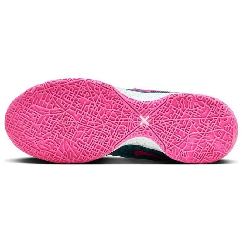 Nike Кроссовки Zoom LeBron Nxxt Gen Ampd Ep South Beach с цельной подошвой повседневные FJ1567-300