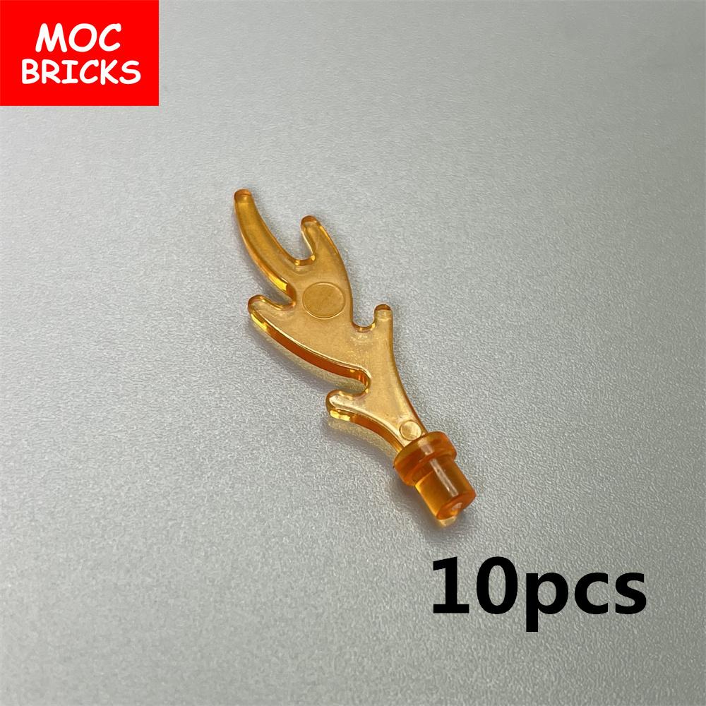 Нетоксичные Moc Кирпичи Пламя Перо Огонь 85959 6126 64647 Строительные Блоки Фигурка DIY Игрушки Для Детей Куклы Подарки