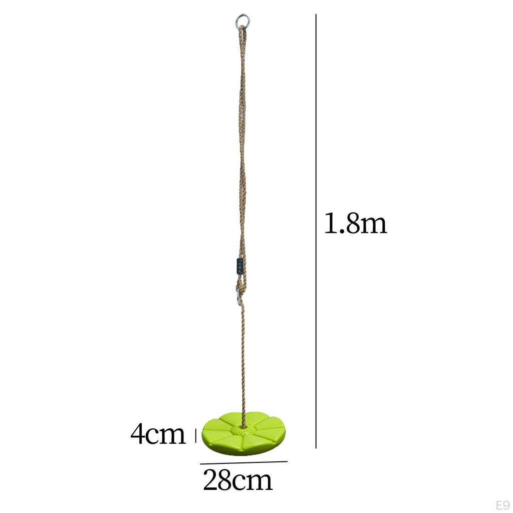 Disc Swing Set Durable Climbing Rope Tree for Outside Courtyard Garden