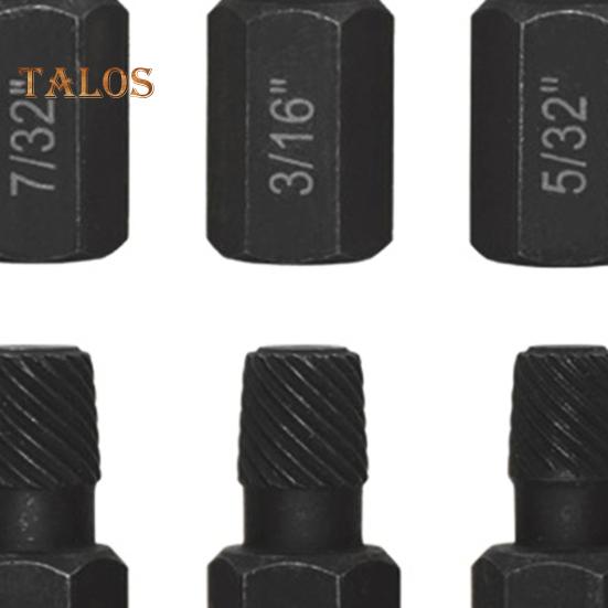 10 шт. набор для извлечения поврежденных болтов, высокая твердость, устойчивость к ржавчине, простые в использовании, прочные инструменты для извлечения болтов