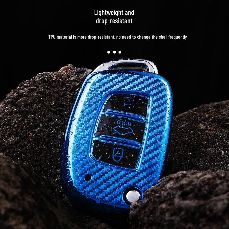 Чехол для ключа Hyundai для Elantra, Mistra, ix25, Tucson, Sonata 9 - Чехол для ключа автомобиля с корпусом и пряжкой