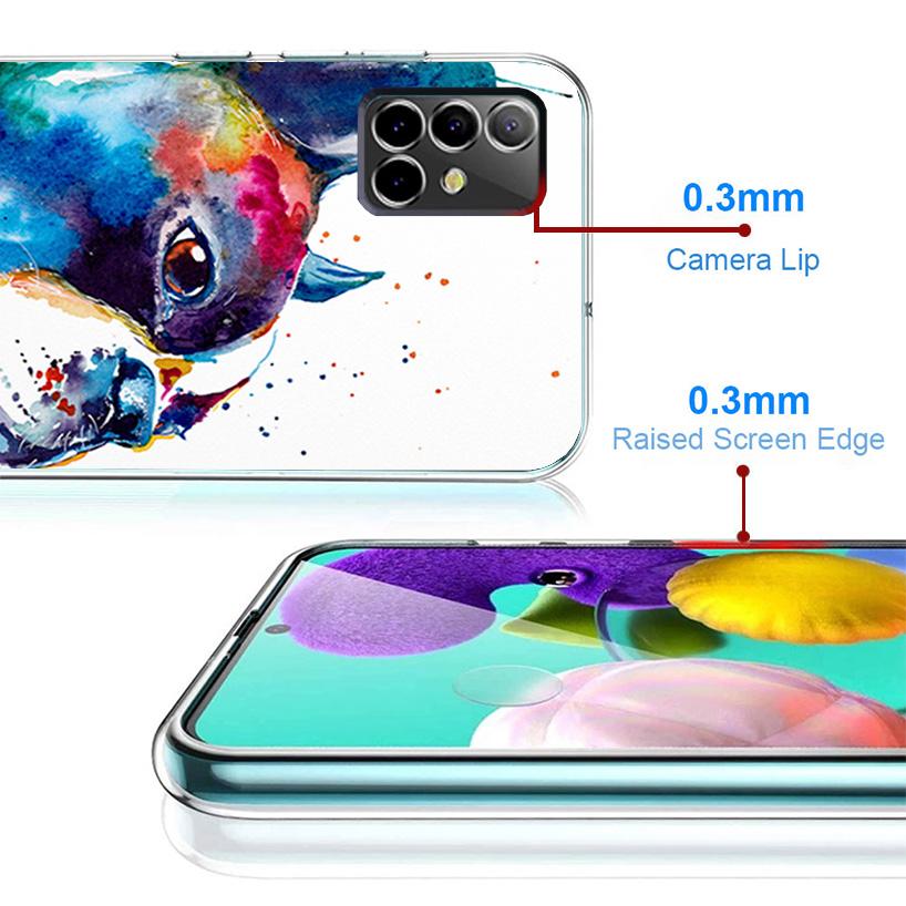French Bulldog Dog Pug Phone Case For Samsung Galaxy A17 A37 A57 A16 A26 A36 A56 A15 A25 A35 A55 A14 A24 A34 A54 A13 A23 A33 A53