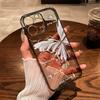 Масляная живопись Бабочка Прозрачный ТПУ чехол для телефона Для IPhone 15 14 13 12 11 Pro Max X XR XS 8 7 Plus, Ударопрочный защитный чехол