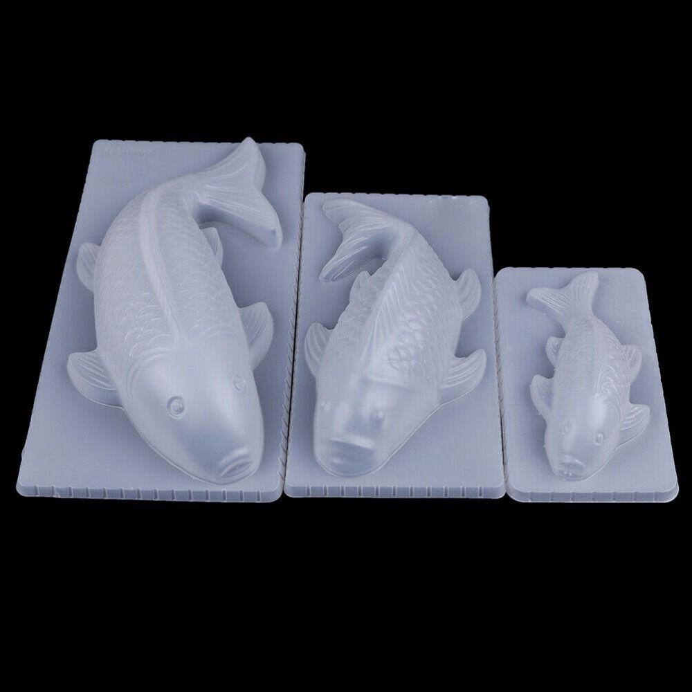 3D Koi Fish Shape Tableware Silicone Mold Sugarcraft Mold Cake Chocolate Jelly Mould Rice Mold