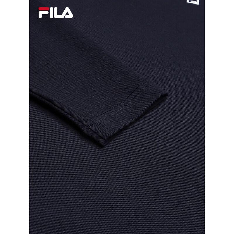 Fila Мужская вязаная рубашка-поло с длинным рукавом