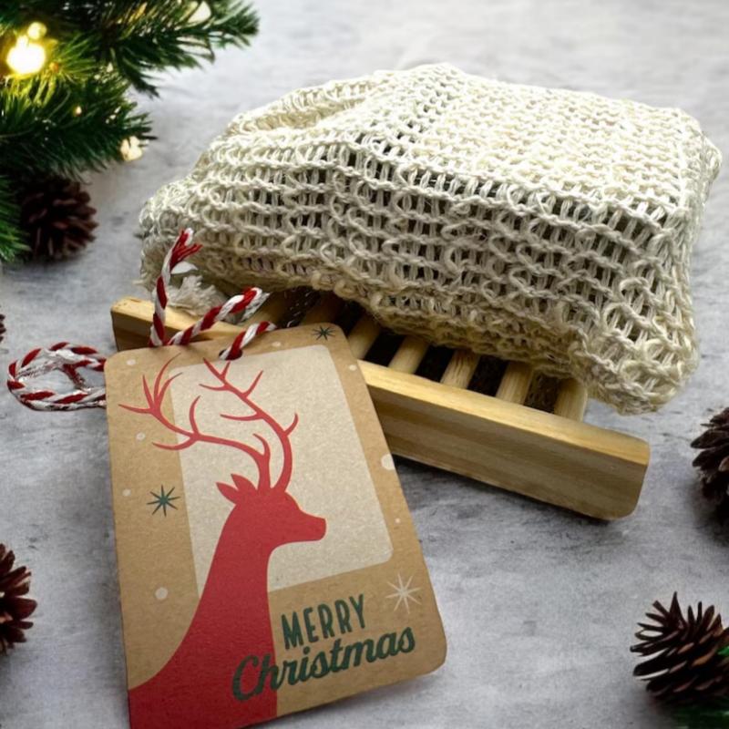 10-50 шт. Мешочки для мыла Деревянная мыльница-подставка Ручная работа Держатель для мыла Подарки для ванны Мешочек для кускового мыла Подарок на день рождения Рождественский подарок Мыльные принадлежности