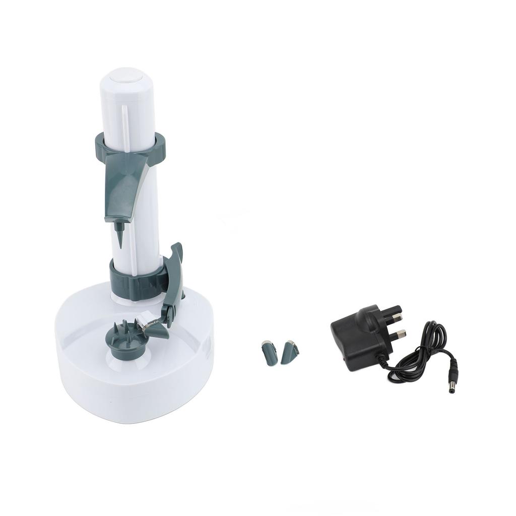 Электрическая овощечистка с 3 головками Автоматический электрический инструмент для чистки фруктов из нержавеющей стали для картофеля