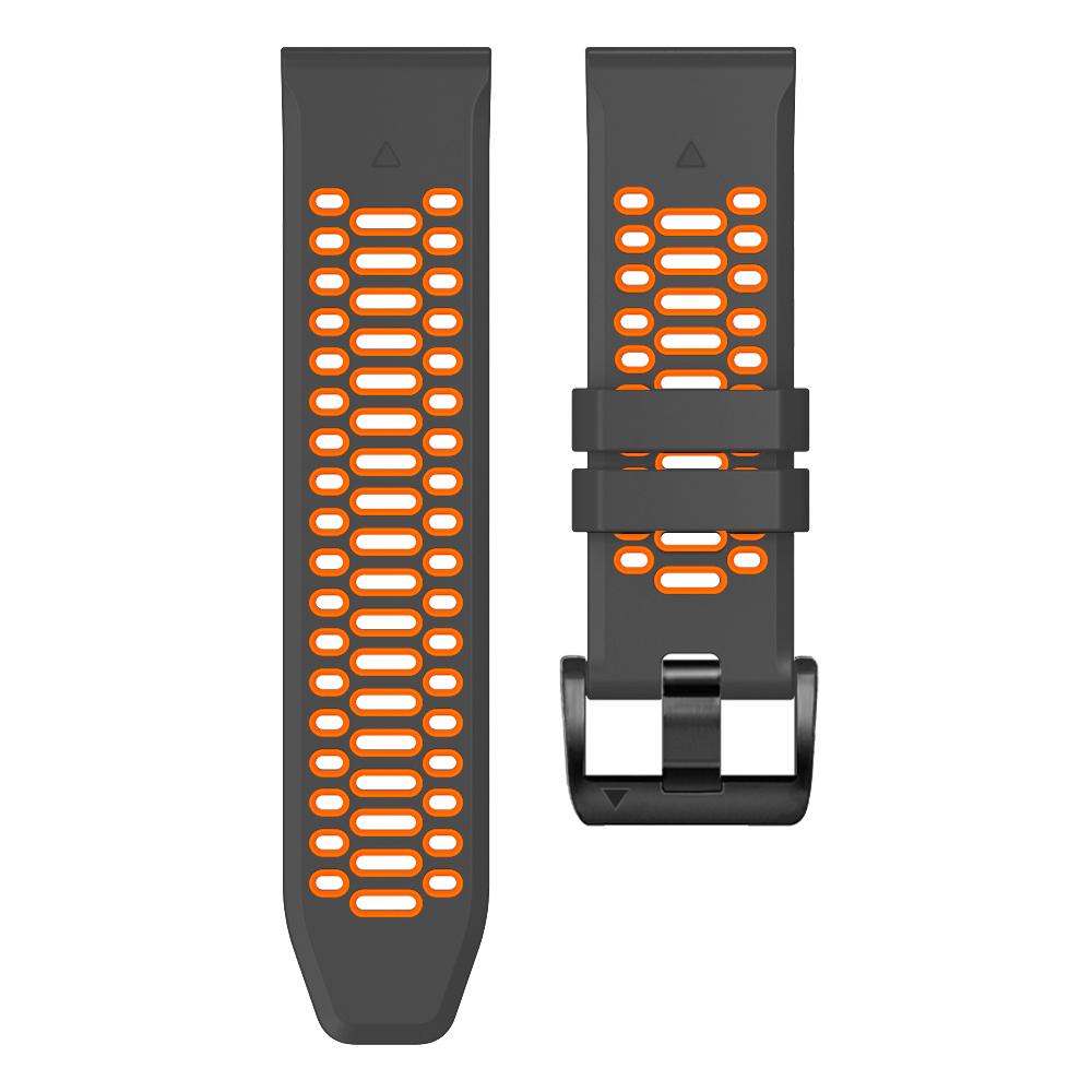 Силиконовый ремешок 26 мм 22 мм для Garmin Fenix ​​6X6 Pro 5X5 Plus 7X7 3HR 935 945 Enduro 2 QuickFit ремешок для часов браслет Correa