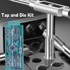 Multi-functional Tap and Die Set Adjustable Broken Screw Extractor Broken Bolt Remover  Sink
