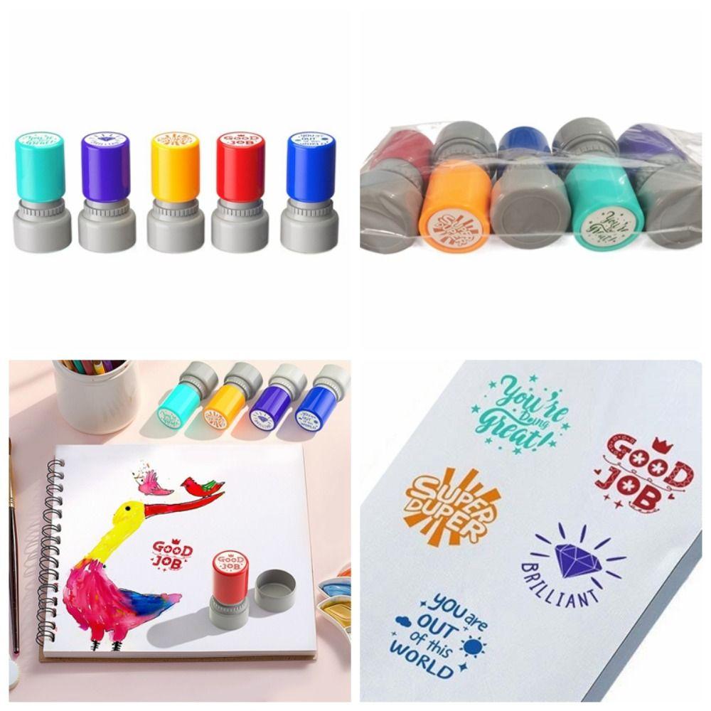 Automatic Inking Educational Behavior Stamp Encouragement Classroom Teacher Stamp For Homework