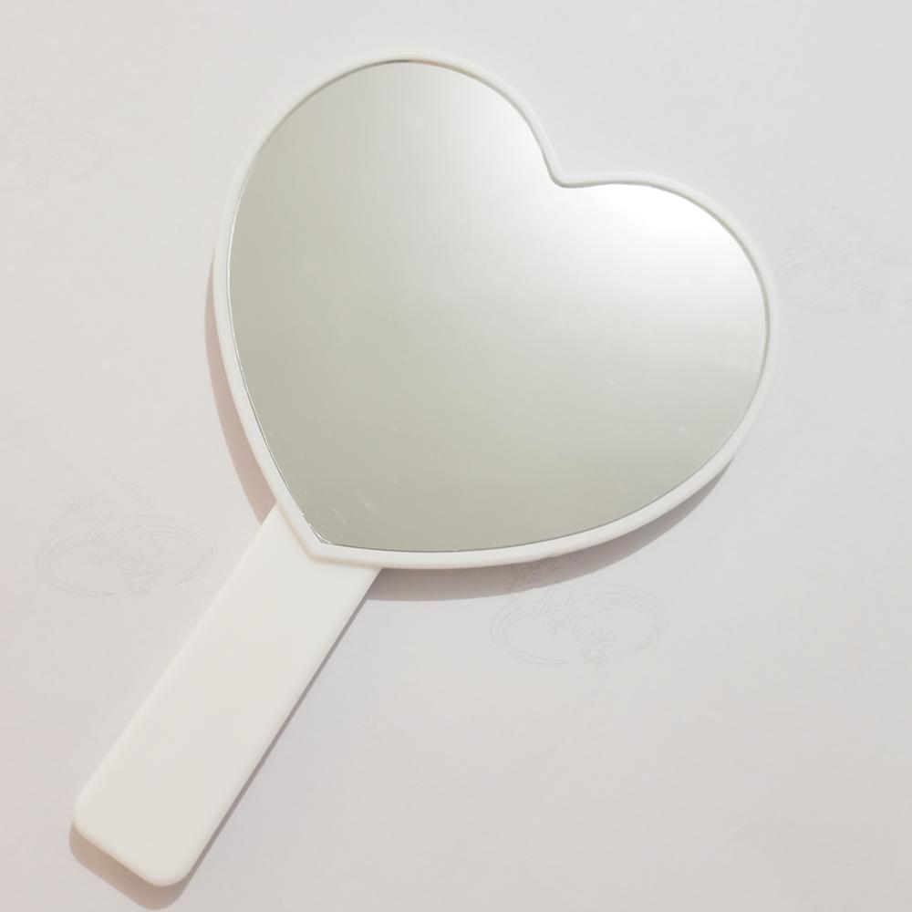 Пользовательские веб-знаменитости косметическое зеркало ручка декоративное зеркало девушка сердце студенческое общежитие зеркало портативное домашнее маленькое зеркало