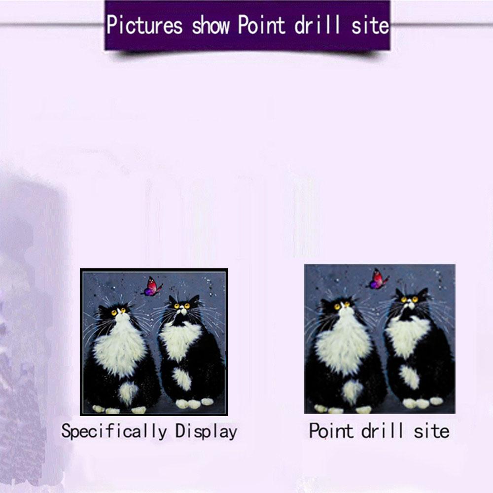 5D Diy алмазная живопись животное персидский кот картина со стразами вышивка крестиком Алмазная мозаика ручной работы новогодний подарок