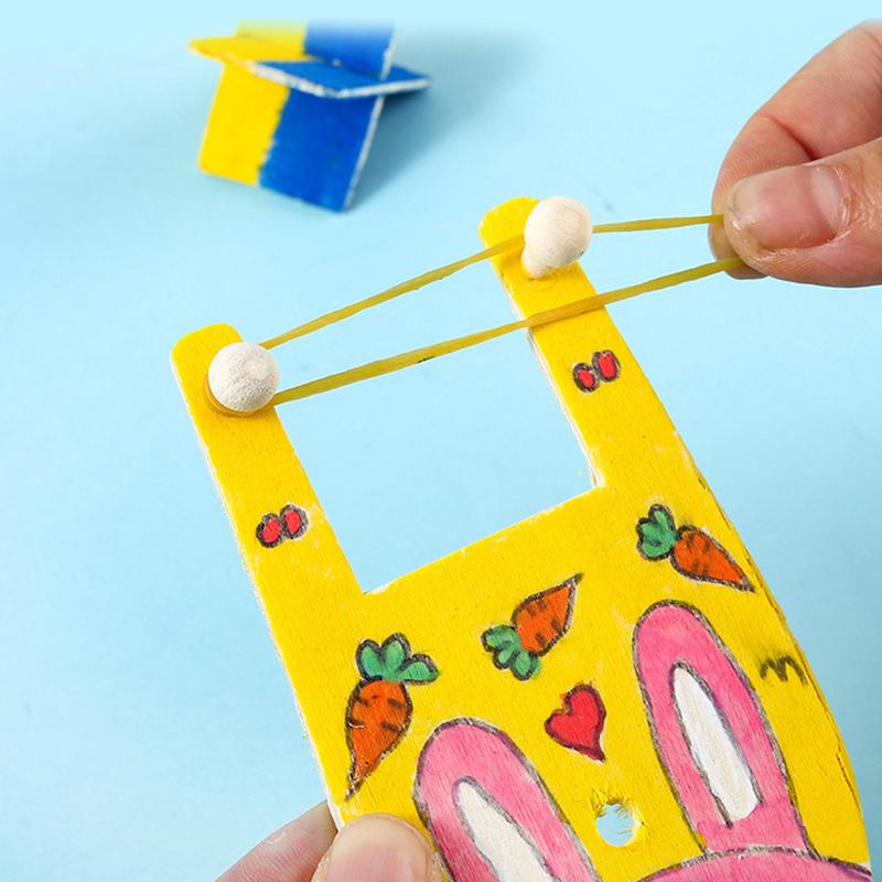 Модель деревянной лодки ручной работы, деревянная парусная игрушка, сделай сам, расписанные вручную, поделки, игрушки для детей, подарки на день рождения