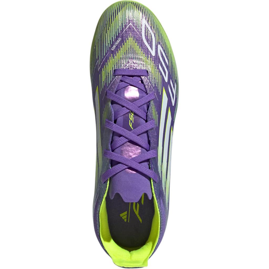 Adidas Adizero F50 Elite FG K Radiant Blaze Pack Детские кроссовки Фиолетовый Purple-Rush Облачно-белый JH7714
