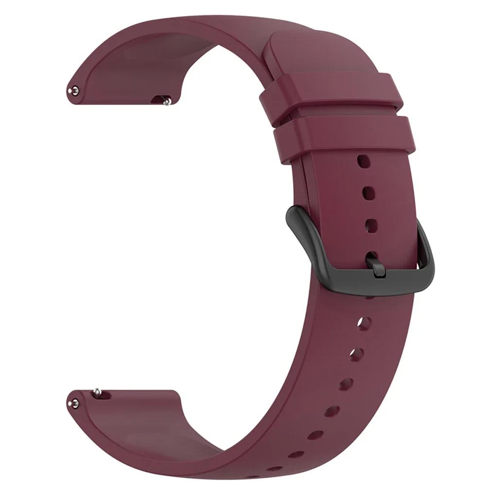 20mm 22mm Sports Silicone Strap For Garmin Venu 3 Band Watch Band Replacement Bracelet Forerunner 165 265 255 Music Vivoactive 4