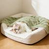 Пледы для котят и взрослых кошек в качестве спальных одеял, утолщенные фланелевые пледы для тепла кошек, коврики для собачьей кровати и другие товары для домашних животных