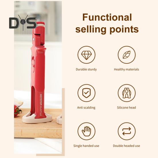 Антиожоговый держатель для горячей миски, тарелок, щипцов, зажимов, держателей для перемещения горячей плиты, мисок, кухонных щипцов