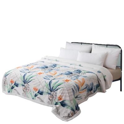 Летнее стеганое одеяло Faunen Floral, можно стирать