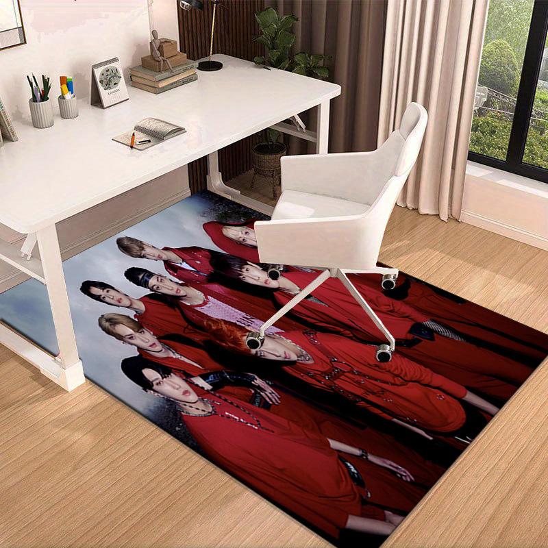 K-pop Group Stray Carpet, Chair Rug,Rug for Office Bedroom living rooms, Doormat decor Fan Gift Christmas Gift