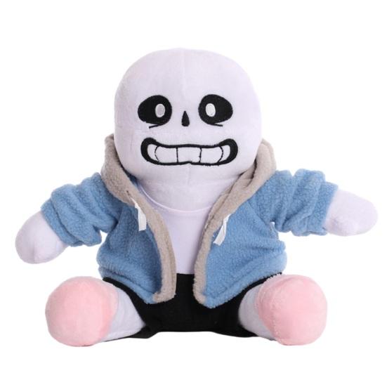 Game Character Plush Toy Cartoon Skeleton Rabbit Sheep Octopus Dog Plushie Stuffed Animal Doll Home Office Bedroom Decoration Game Fans Gift